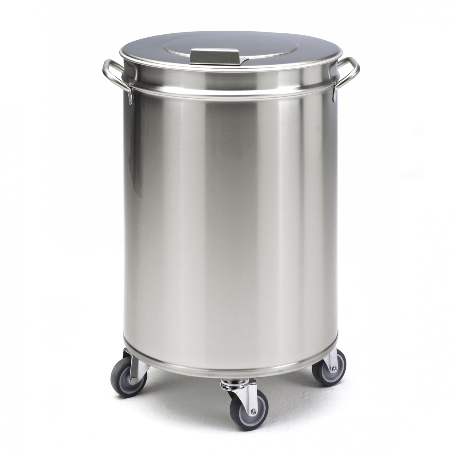 Cubo de acero inoxidable con ruedas Sammic CU, 50 o 95 litros, con o sin pedal