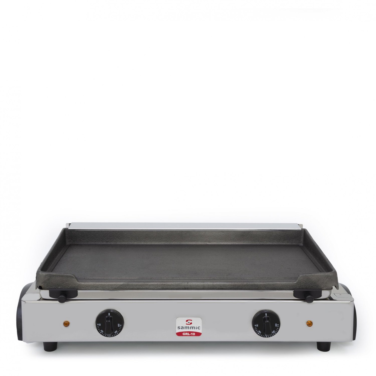 Plancha eléctrica Sammic GRL-10 lisa de hierro fundido sin tapa, 2100 W