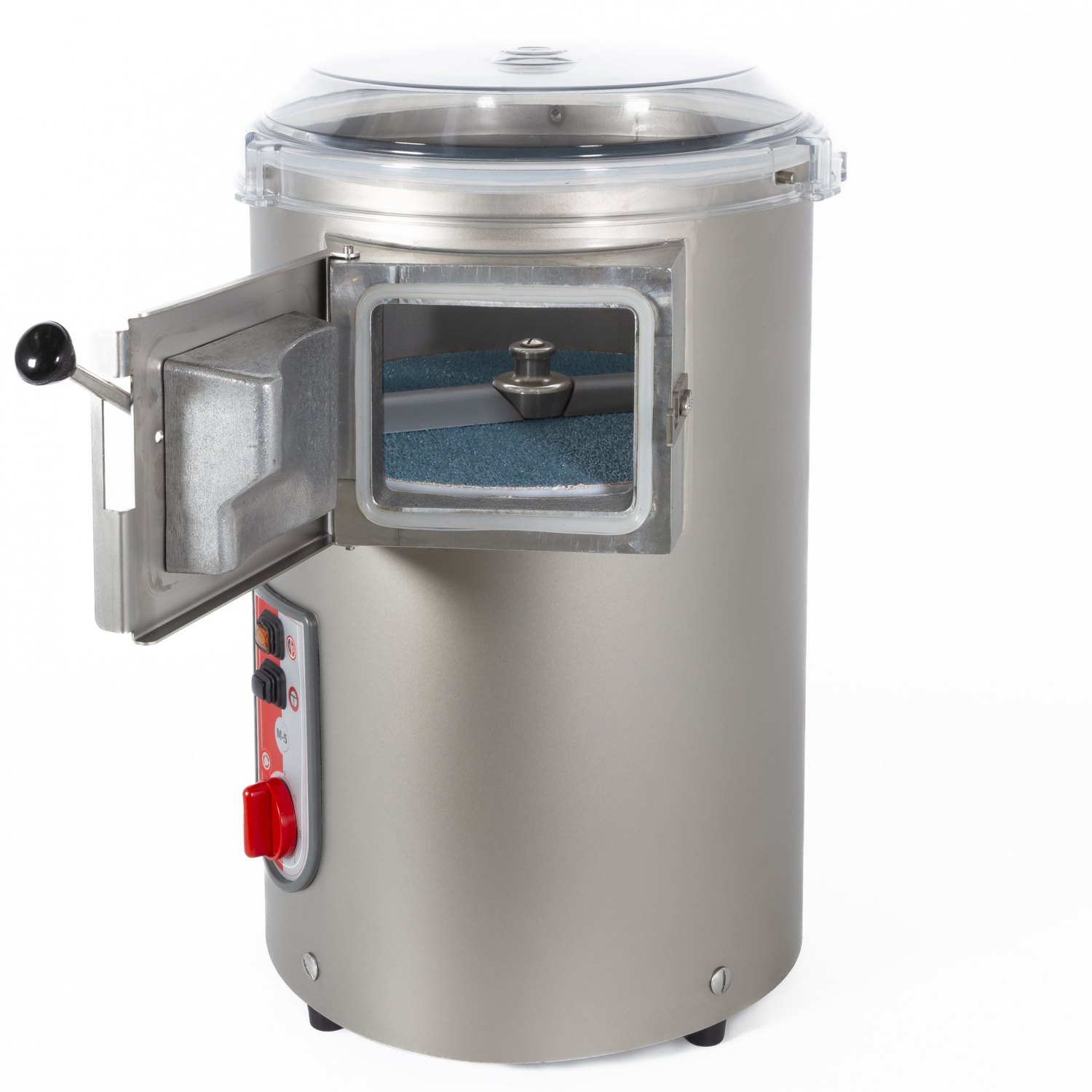 Peladora de patatas Sammic M-5 compacta de acero inoxidable, 5 kg por carga