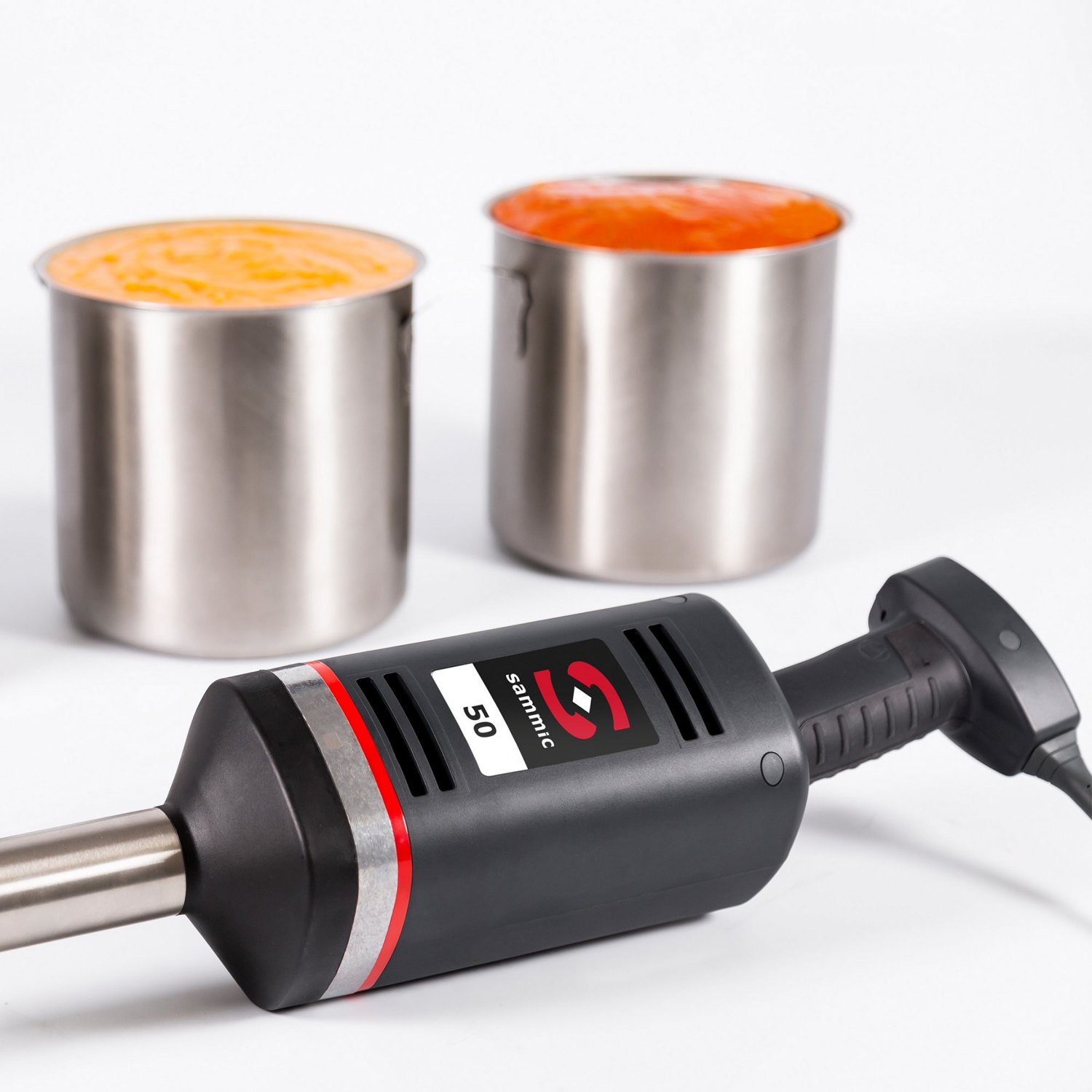 Combinado Sammic MB-51 de 570 W: triturador para 80 l y batidora de 2 a 80 claras