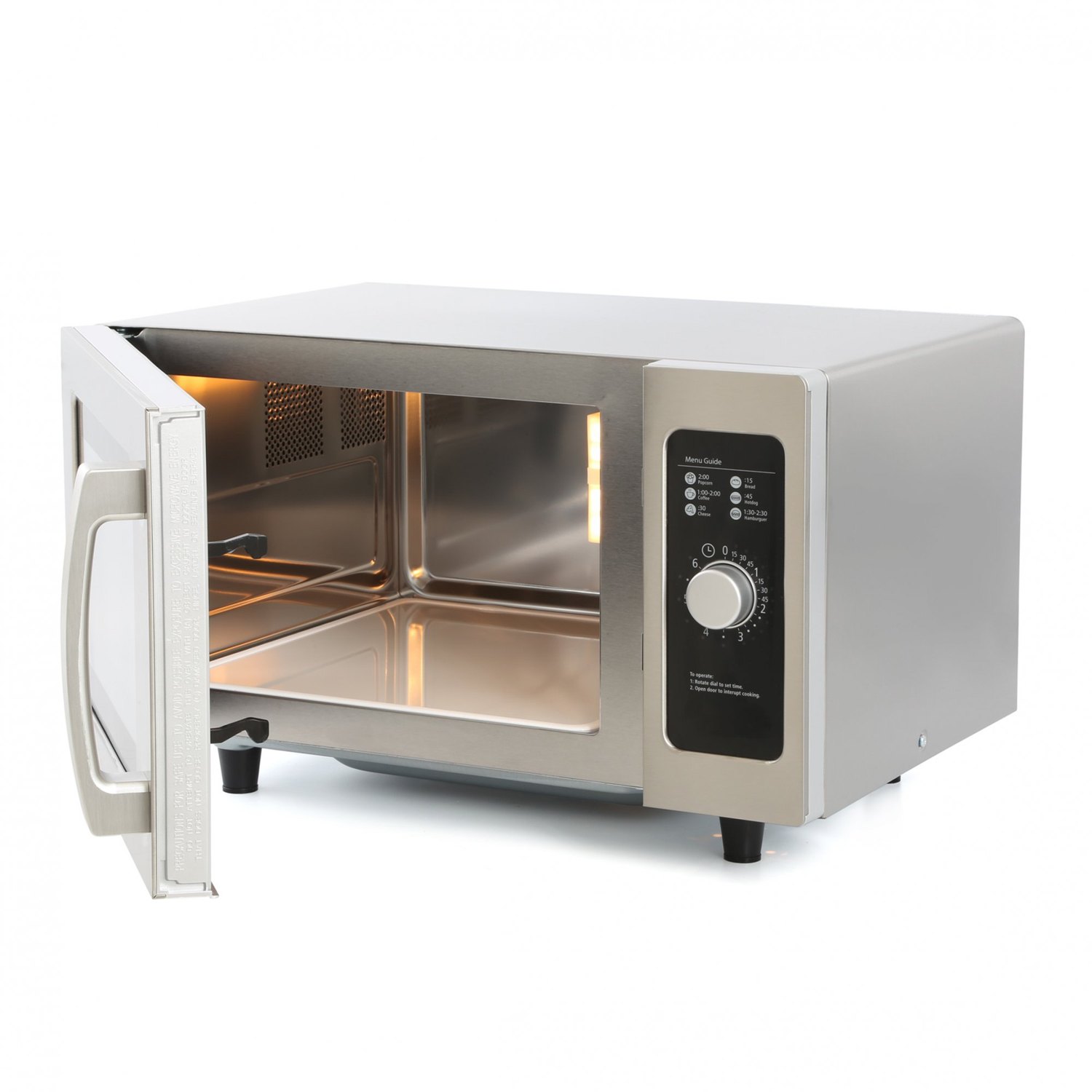 Microondas industrial Sammic MO-1000M de mando Easy, 25 litros y 1000 W