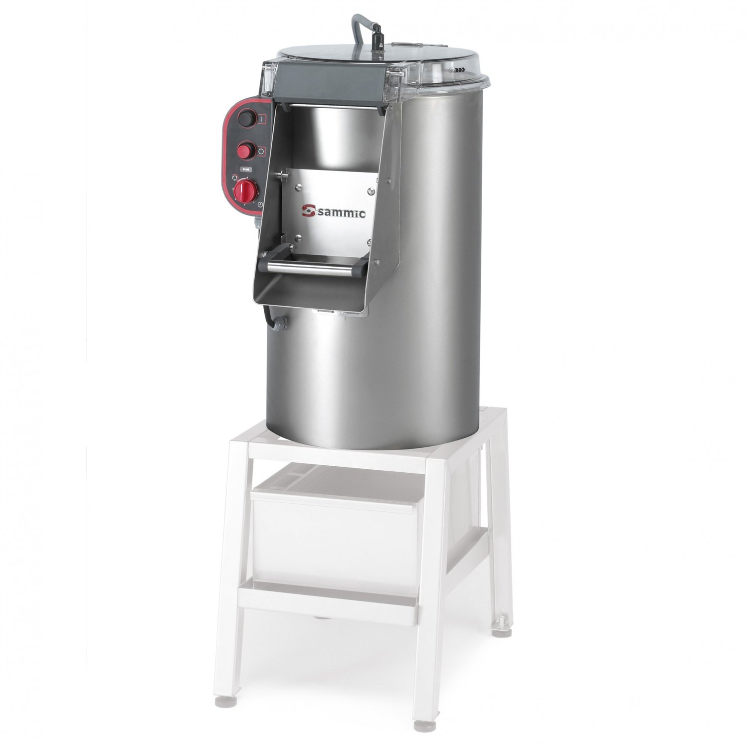Peladora de patatas Sammic PI-20 industrial inox, 20 kg por ciclo y 480 kg/h