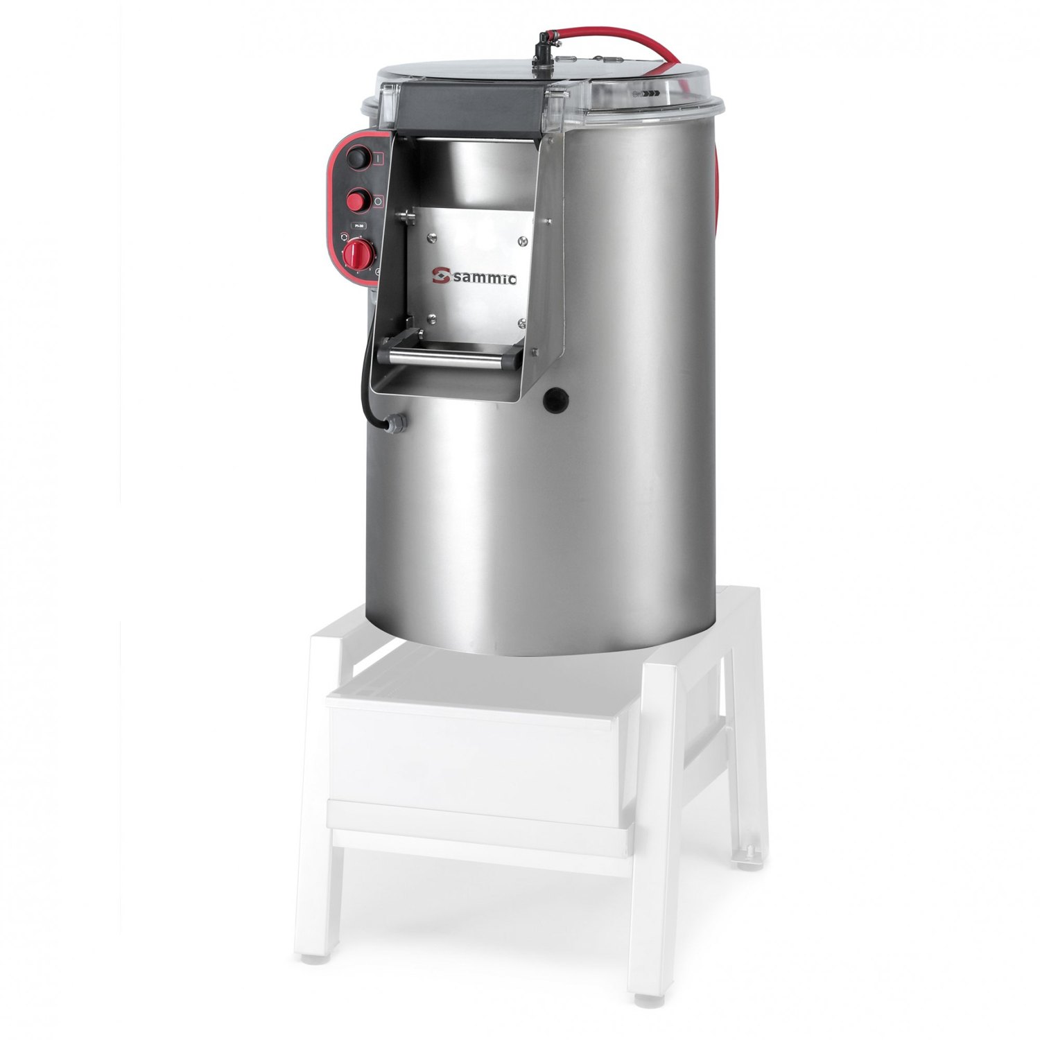 Peladora de patatas Sammic PI-30 industrial, 30 kg por ciclo y hasta 720 kg/h