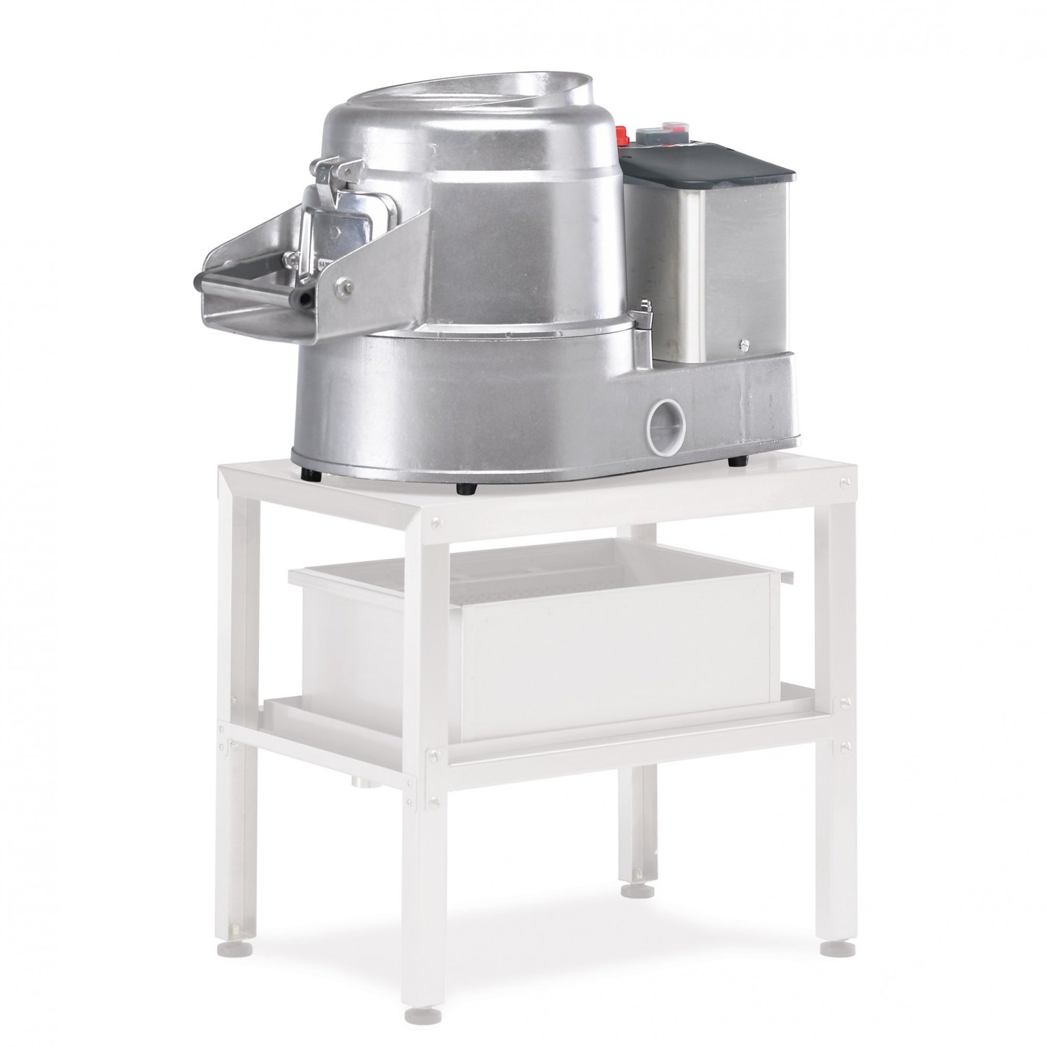 Peladora de patatas Sammic PP-6+ de aluminio, 6 kg por ciclo y 150 kg/h