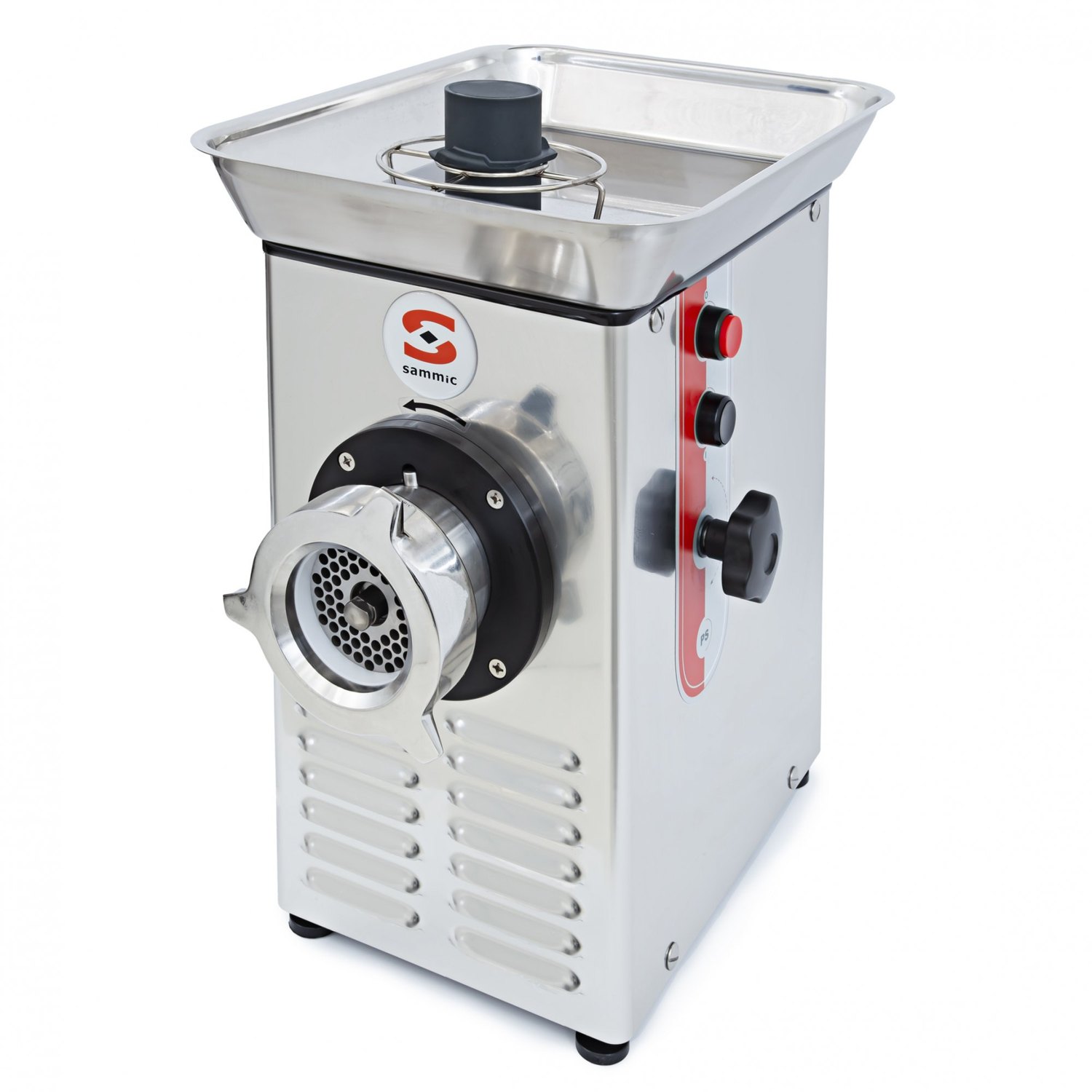 Picadora de carne Sammic PS-22, grupo motor de 280 kg/h para placa de 82 mm