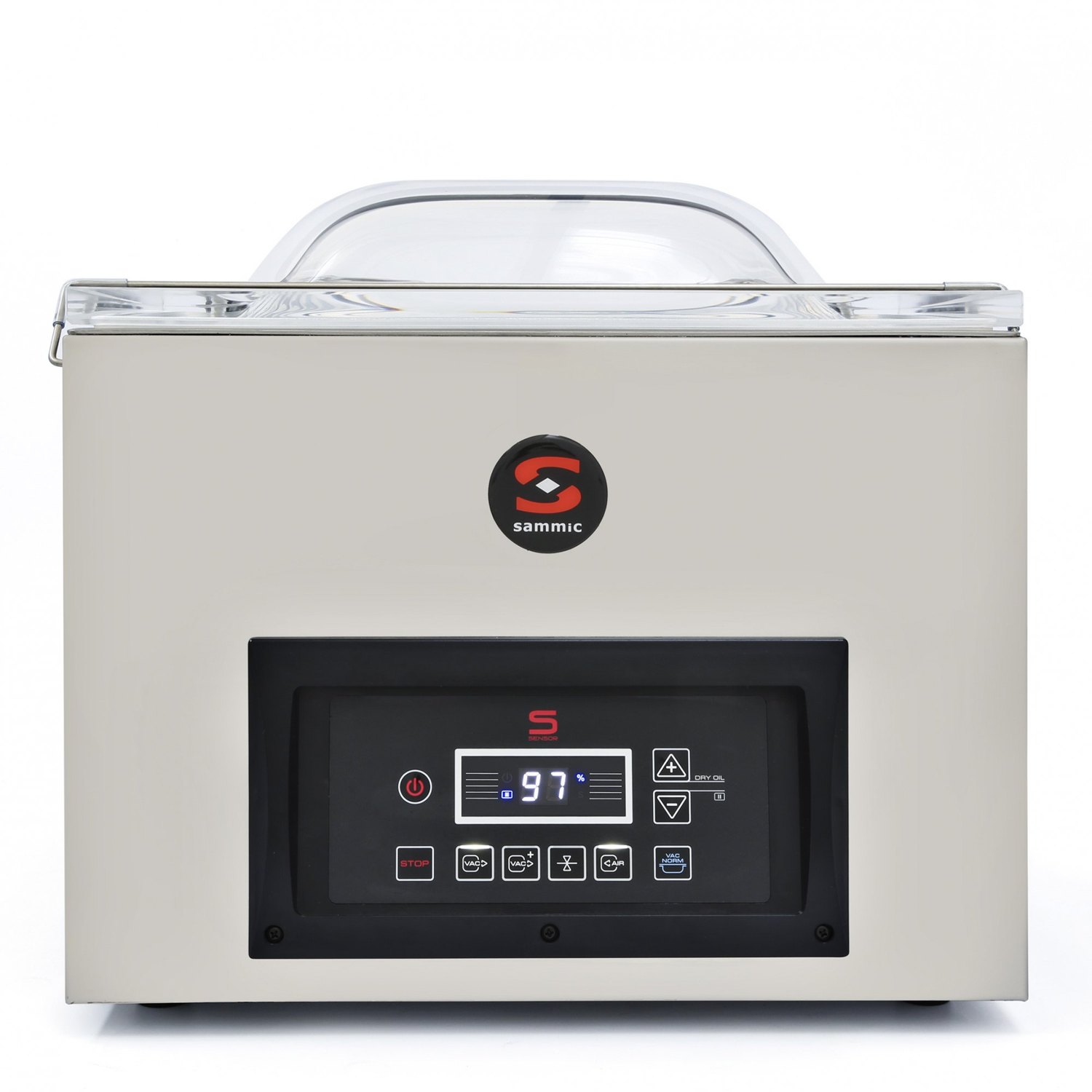 Envasadora al vacío Sammic SE-416 de sobremesa, bomba de 16 m³/h y cámara de 180 mm