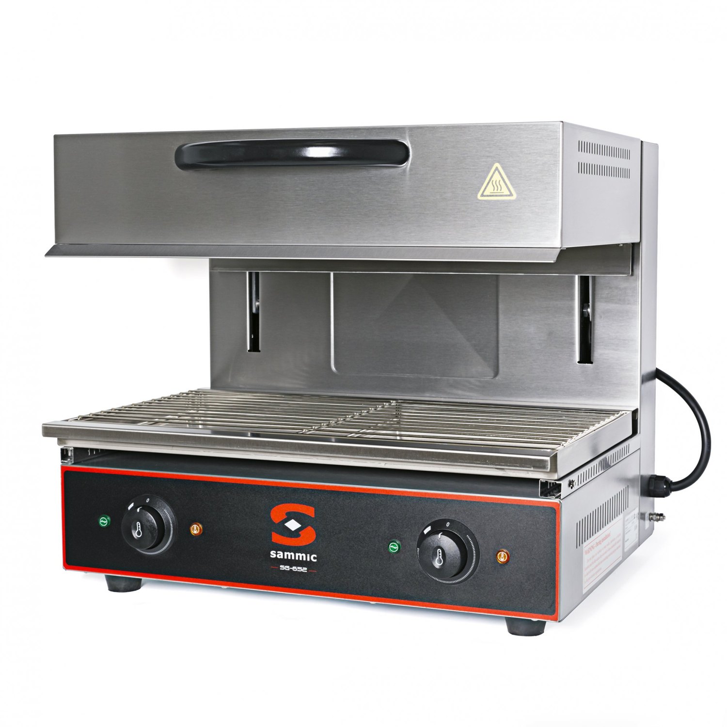 Salamandra Sammic SG-652 de techo móvil, 4.000 W y área de 590 x 320 mm