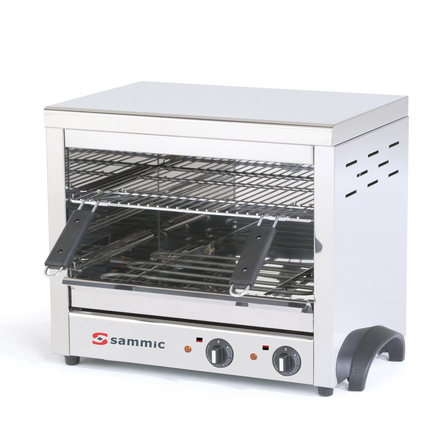Salamandra Sammic SGF-450 fija con estante regulable, 3.600 W y 450 x 350 mm