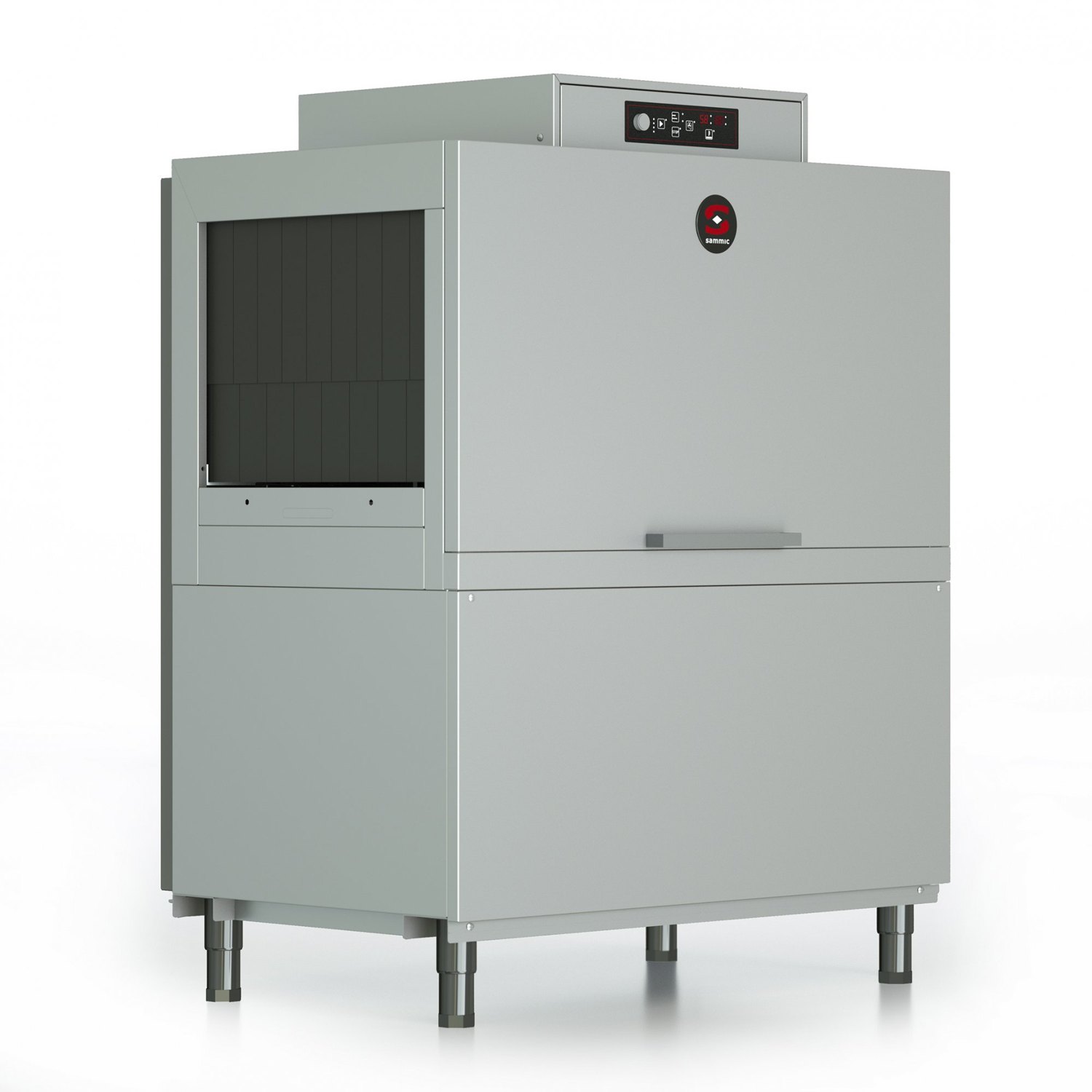 Lavavajillas de arrastre Sammic SRC-1800 compacto, hasta 1.800 platos/hora