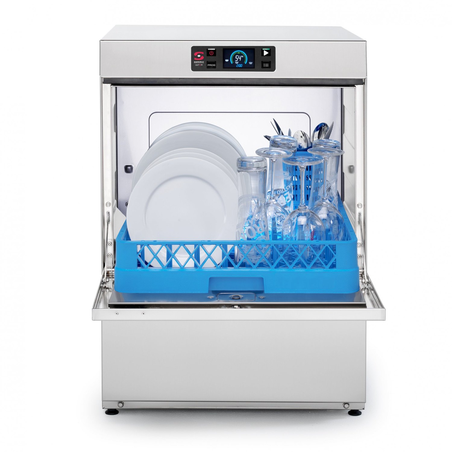 Lavavajillas Sammic UX-50 LITE de cesta 50 x 50, monofásico de 3750 W