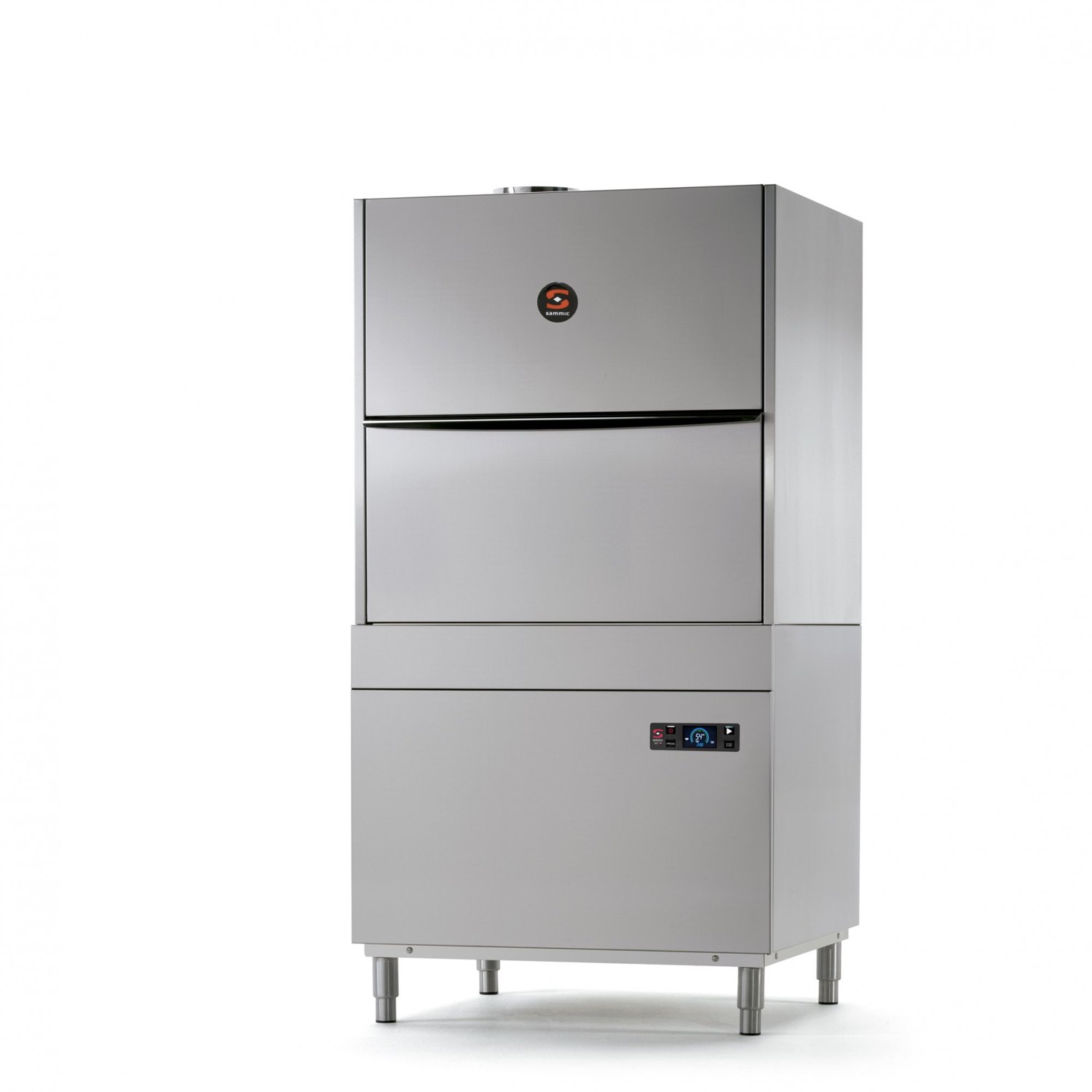 Lavautensilios Sammic UX-750V con sistema HRS, cesta de 780 x 700 mm
