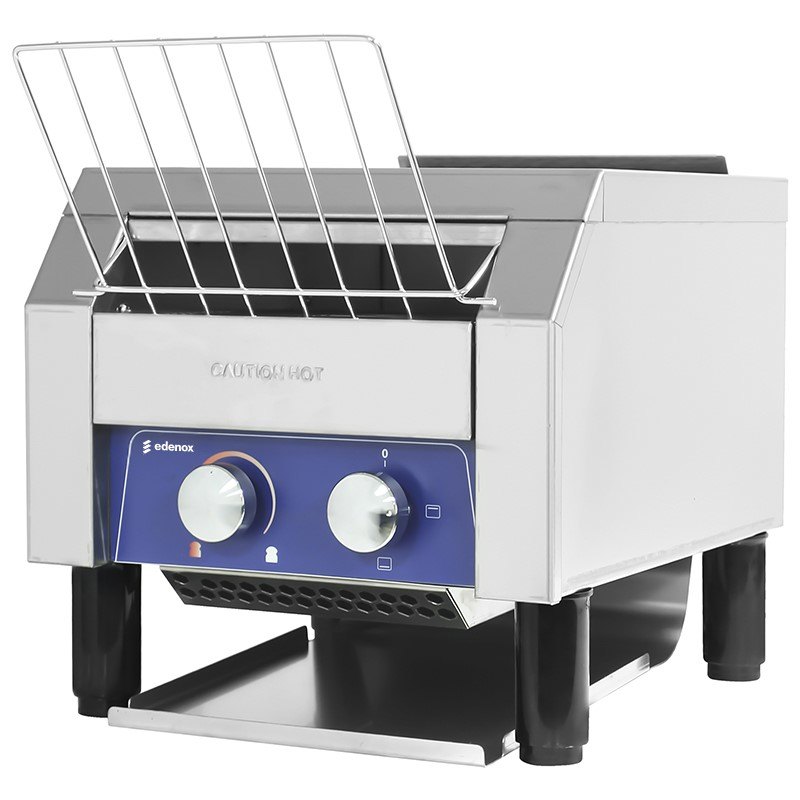 Tostador de cinta Edenox TPC-75, hasta 650 tostadas por hora a 230 V