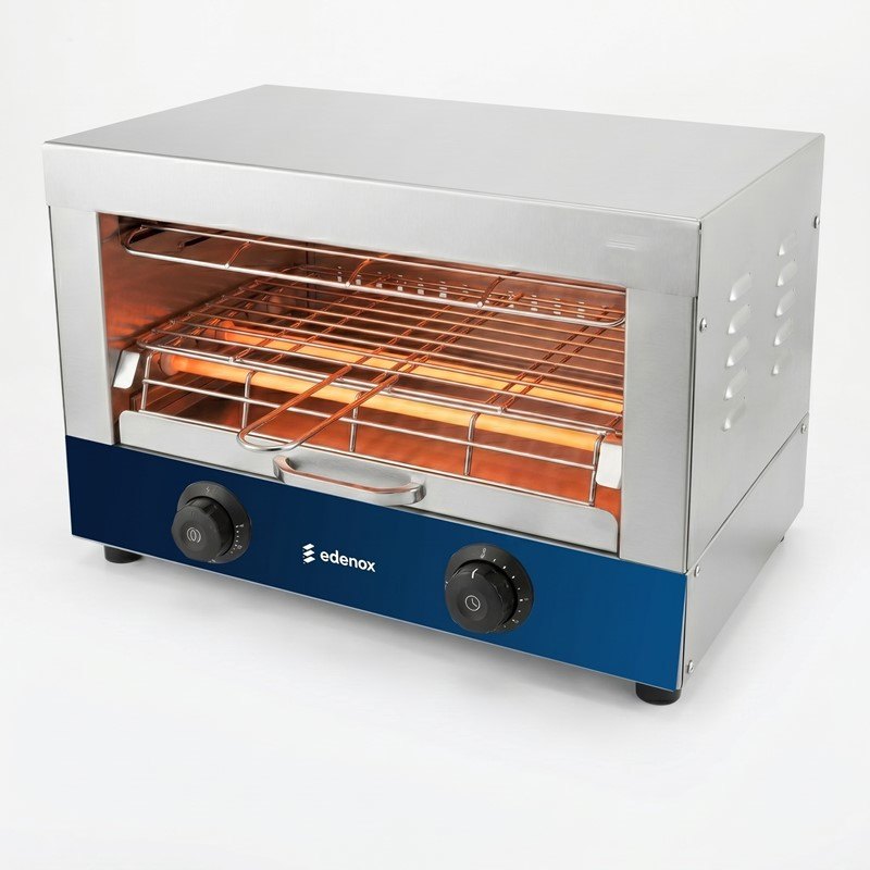 Tostadora profesional Edenox TOST-1 y TOST-2, de uno o dos pisos, a 230 V