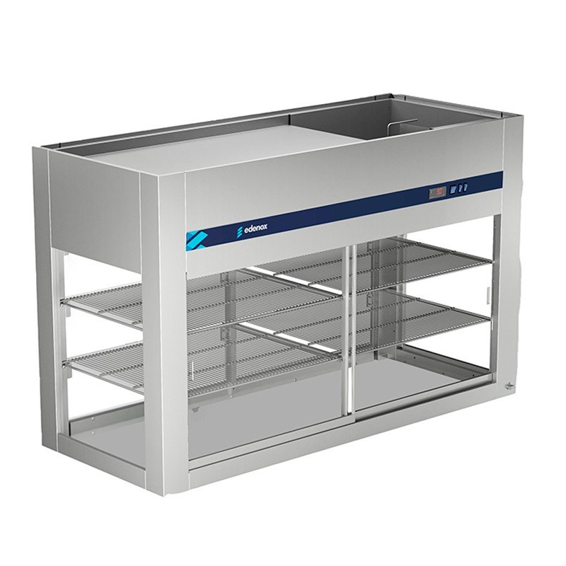 Vitrina refrigerada para self-service Edenox SSVF-16, 1590 mm y de +4 a +12 °C