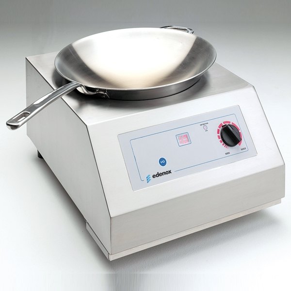 Wok de inducción de sobremesa Edenox IW-35 E, 3,5 kW a 230 V